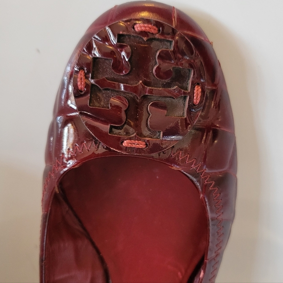 Tory Burch Reva Ballet Flat Sz.8 - Picture 6 of 14